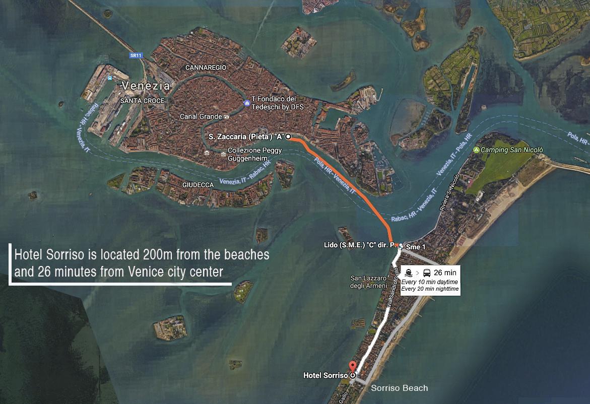 Hotel Sorriso Lido di Venezia Kültér fotó